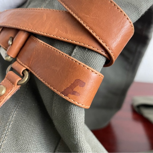 COLISEE DE SACHA Green Brown Knee High Boots Size 38 - Picture 7 of 10